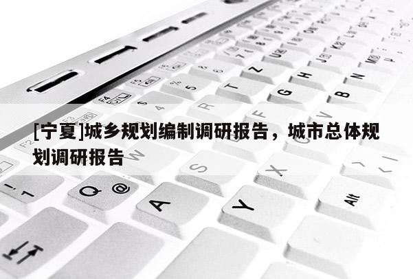 [寧夏]城鄉(xiāng)規(guī)劃編制調(diào)研報(bào)告，城市總體規(guī)劃調(diào)研報(bào)告