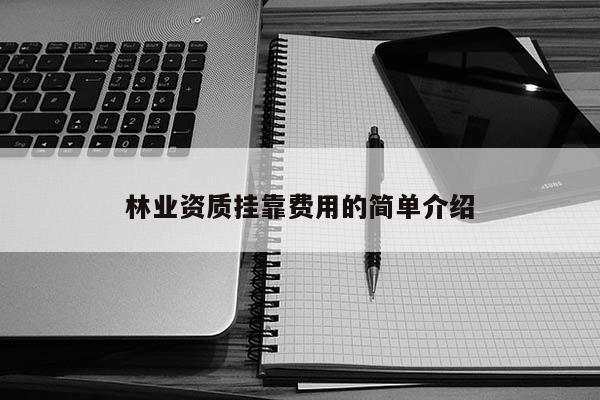 林業(yè)資質(zhì)掛靠費(fèi)用的簡(jiǎn)單介紹