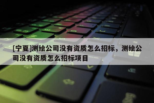 [寧夏]測繪公司沒有資質怎么招標，測繪公司沒有資質怎么招標項目