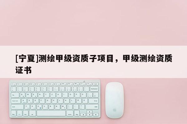 [寧夏]測繪甲級資質(zhì)子項目，甲級測繪資質(zhì)證書