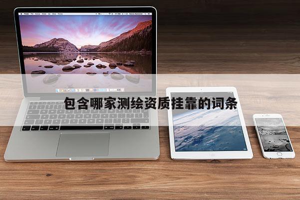包含哪家測(cè)繪資質(zhì)掛靠的詞條