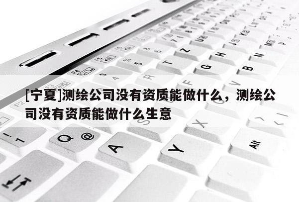 [寧夏]測繪公司沒有資質(zhì)能做什么，測繪公司沒有資質(zhì)能做什么生意